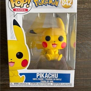 Funko Pop! Pikachu Vinyl Figure - Yellow and Red